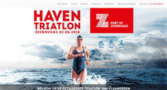 Desktop Screenshot of haventriatlon.be